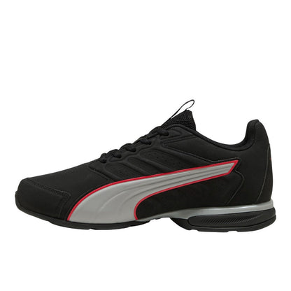 Electro Synthetic Leather Lace Up Sneakers