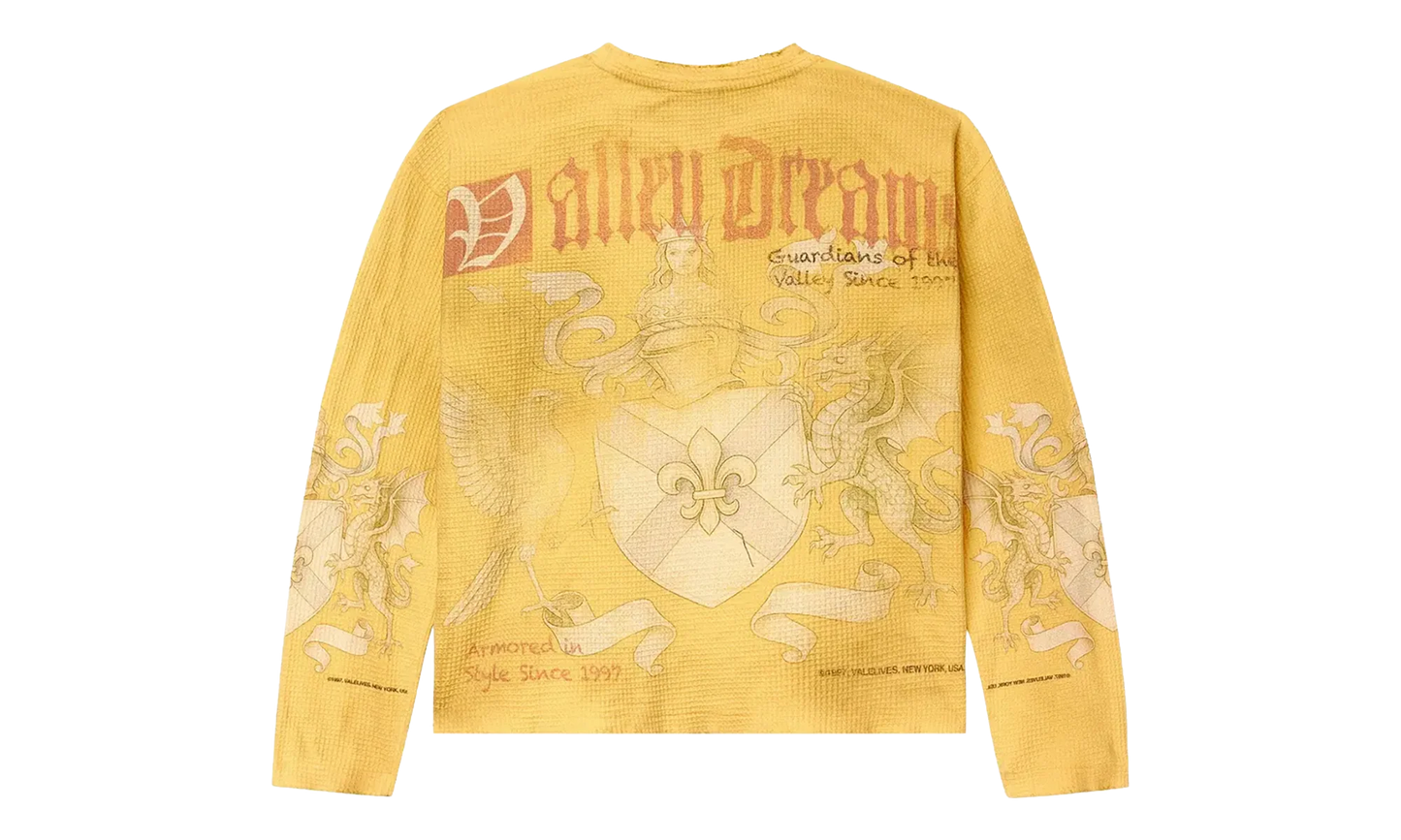 CELESTIAL THERMAL SWEATSHIRT "YELLOW" VAL123