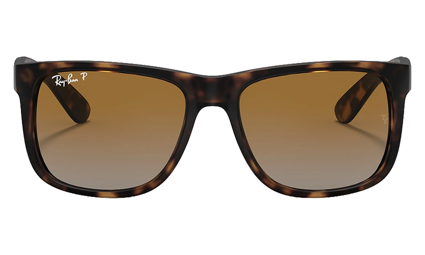 Justin Classic Sunglasses "Matte Havana - Brown Grey" 0RB4165 865/T555