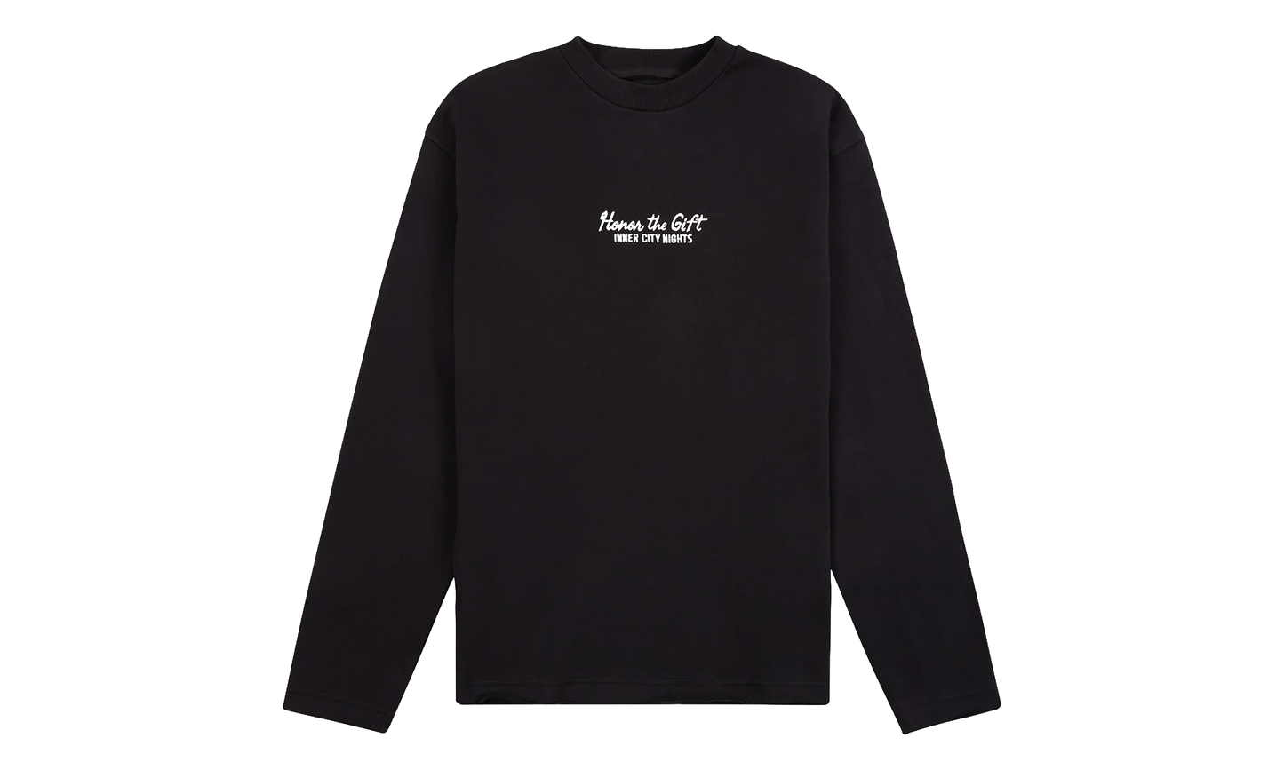 1988 Drive In Long-Sleeve Crewneck "Black" HTG250452 BLAC