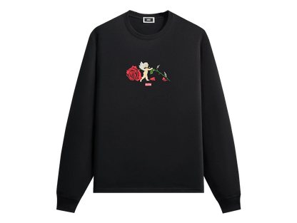 Cupid Rose Long Sleeve Tee "Black" khm034591 001