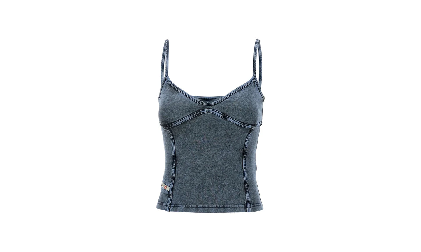 T-Ony Tank Top "01A DENIM BLUE" A18361 0KIBY 01A