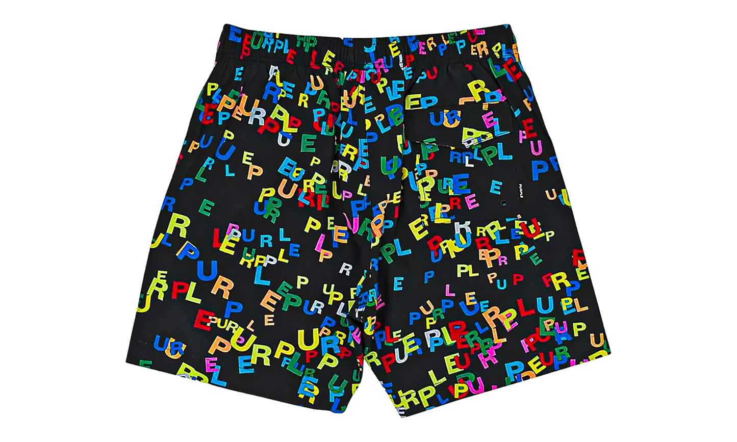 POLYESTER ALL ROUND SHORT "Multicolor" P504 PMLS123