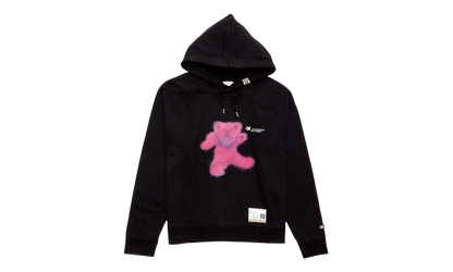 MMY x Champion Teddy Bear Logo Hooded Sweatshirt "Black Pink Multi" A09HD712 BLACK