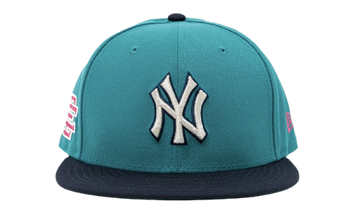 59FIFTY MLB NY YANKEES FITTED HAT "ERIC EMANUEL - Green/ Navy" EE431