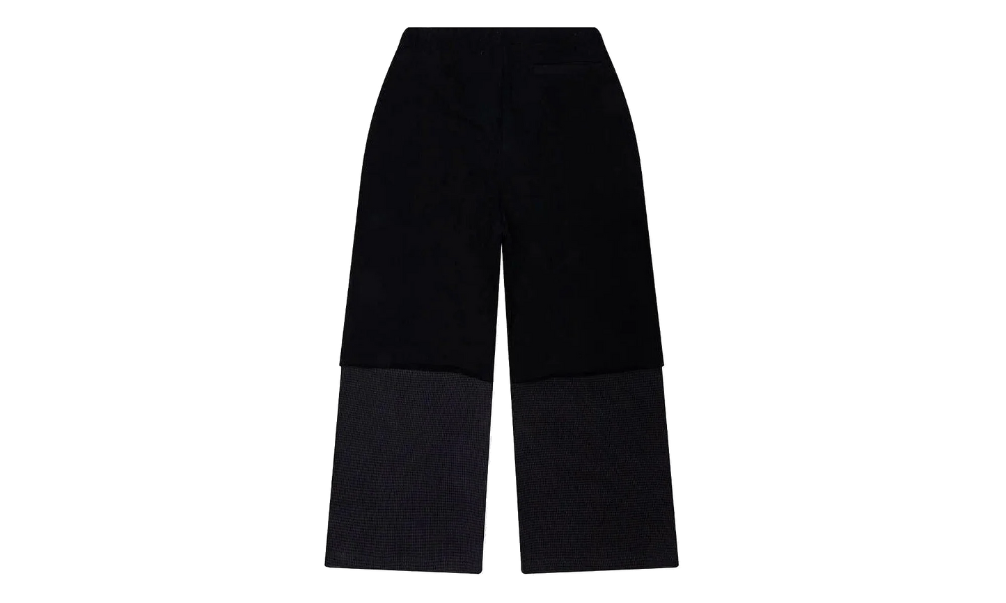 Double Layer Studded Sweats Black "Black" FW24SWP001