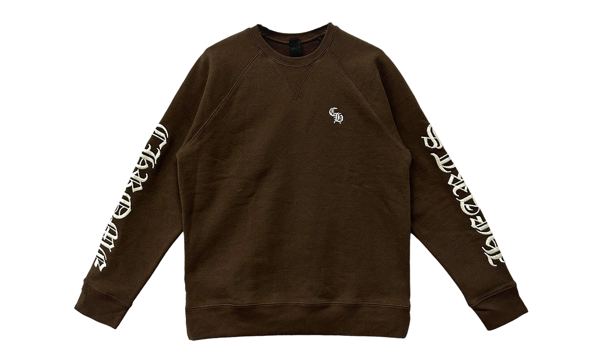 Embroidered CH Hoodie "Brown" CHRM0791