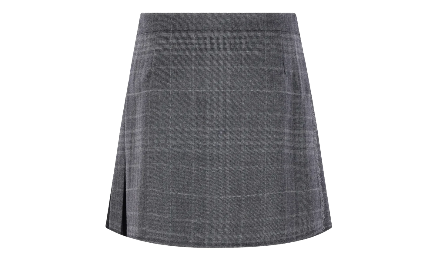 Pleated Mini Skirt WMNS "Grey" 850673 TQT01 1240