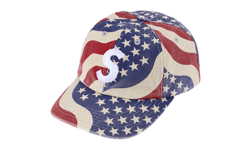 Pigment Coated S Logo 6-Panel "SS26 - Flag" SU27306