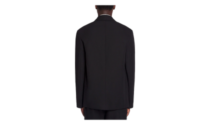 LINEN DECONSTRUCTED SINGLE-BREASTED JACKET "Black" RM JA0122 5870 P24 10