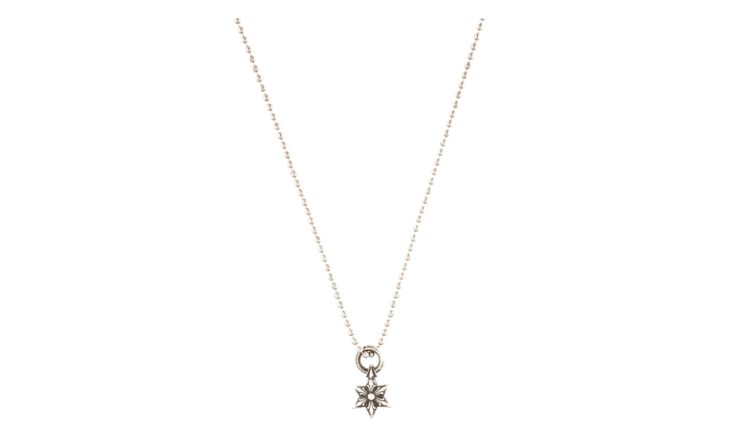 Star pendant with BallChain "Silver" CHRM0756