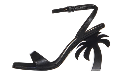 Beach Heels WMNS "Black" PWIH004S23LEA0011000