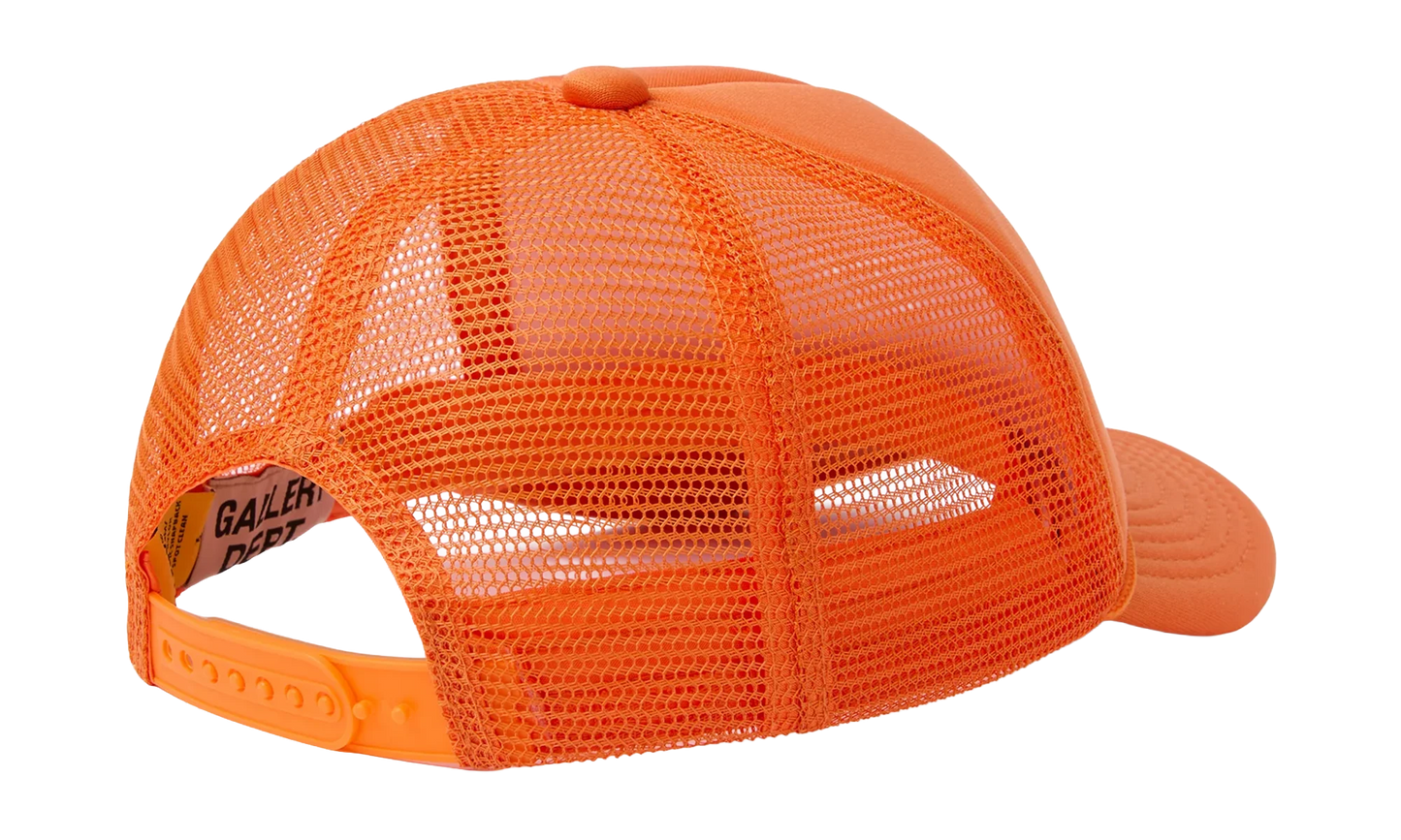 GD Logo Trucker Cap "Orange / Black" GD014