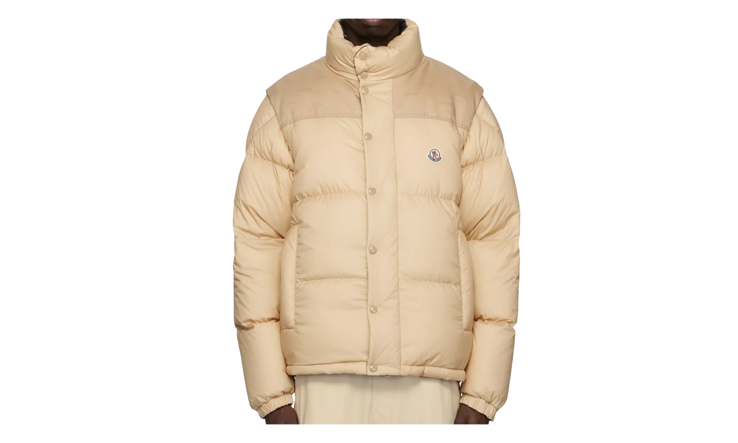 Verone 1 Monogram Reversible Puffer Jacket "Beige" MON14