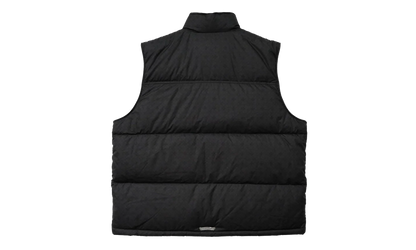 Monogram Cross Pattern Puffer Down Vest "Black" CHRM1177