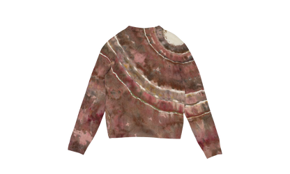 Ma Tie Dye Cashmere Crewneck Sweatshirt "Clay" SS22MKL007_Clay
