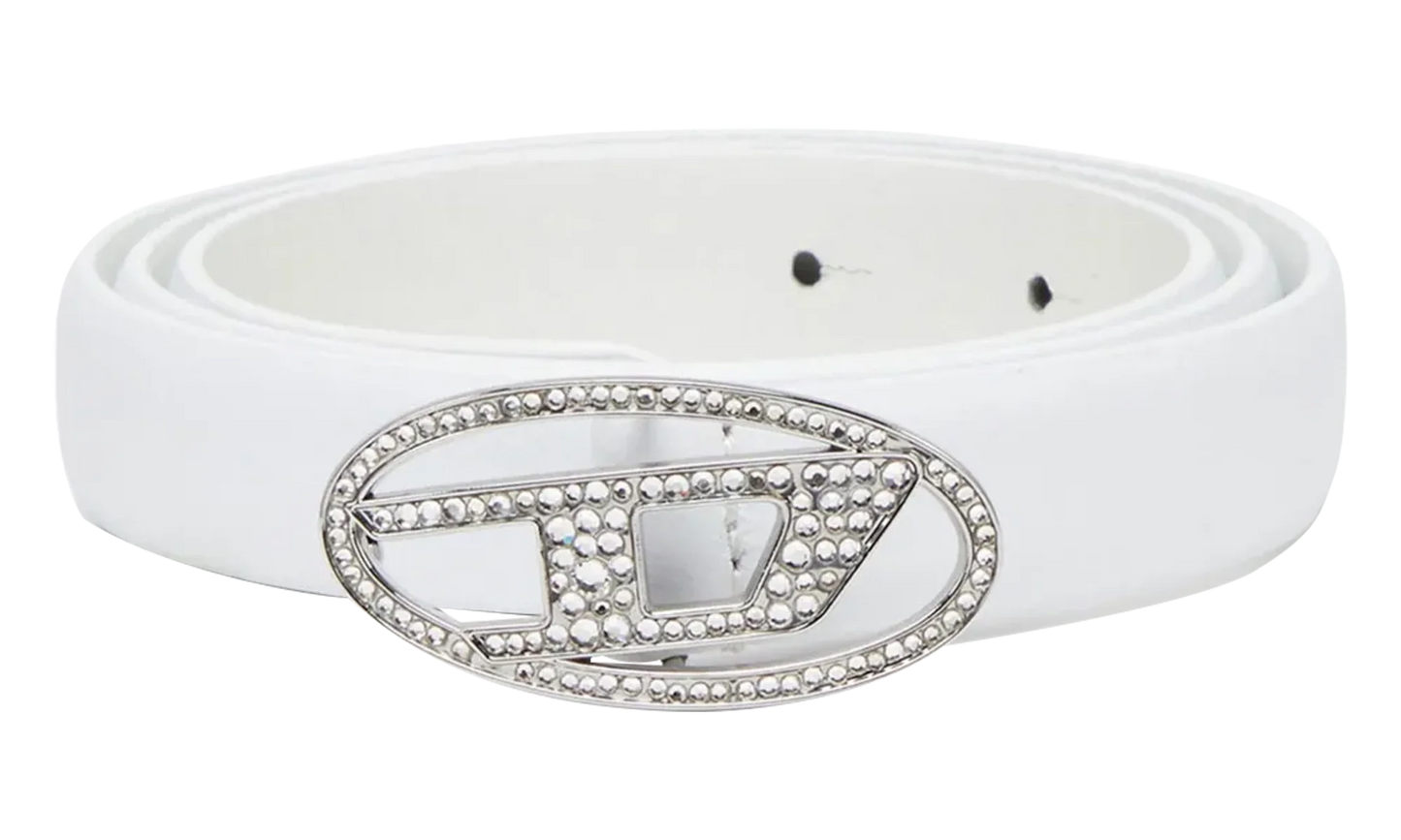 B 1DR Strass 20 Belt "White" X09972 P6364 T1003