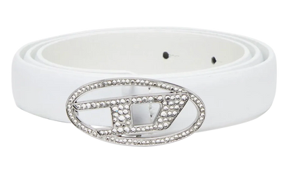 B 1DR Strass 20 Belt "White" X09972 P6364 T1003