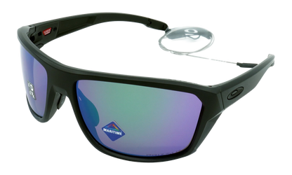 Split Shot Polarized Sunglasses "Matte Black / PRIZM Maritime Polarized" OO9416 11