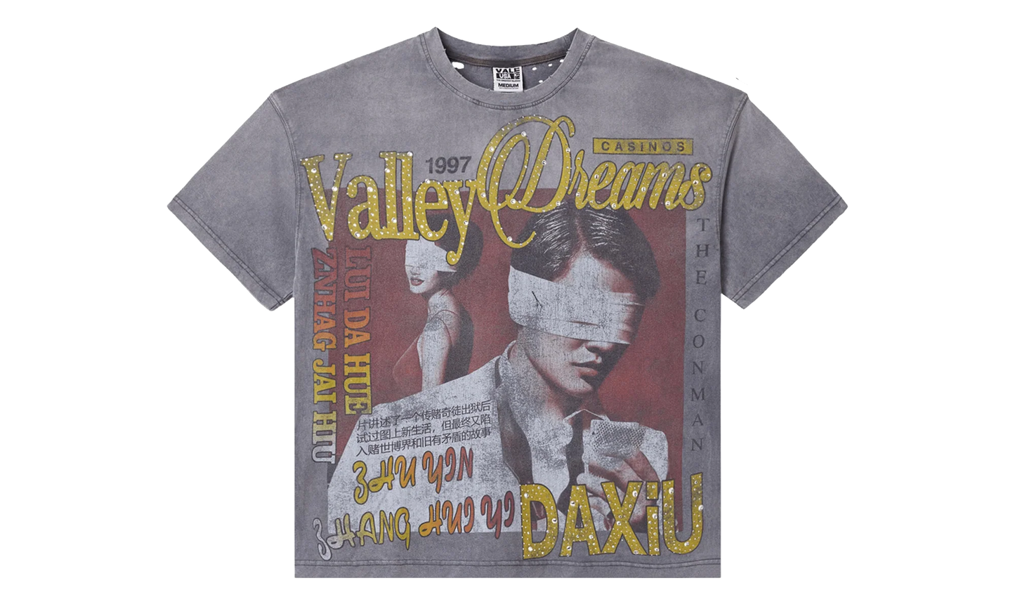 Charcoal Casino Tee "Grey" VAL40