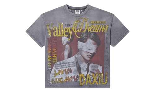 Charcoal Casino Tee "Grey" VAL40