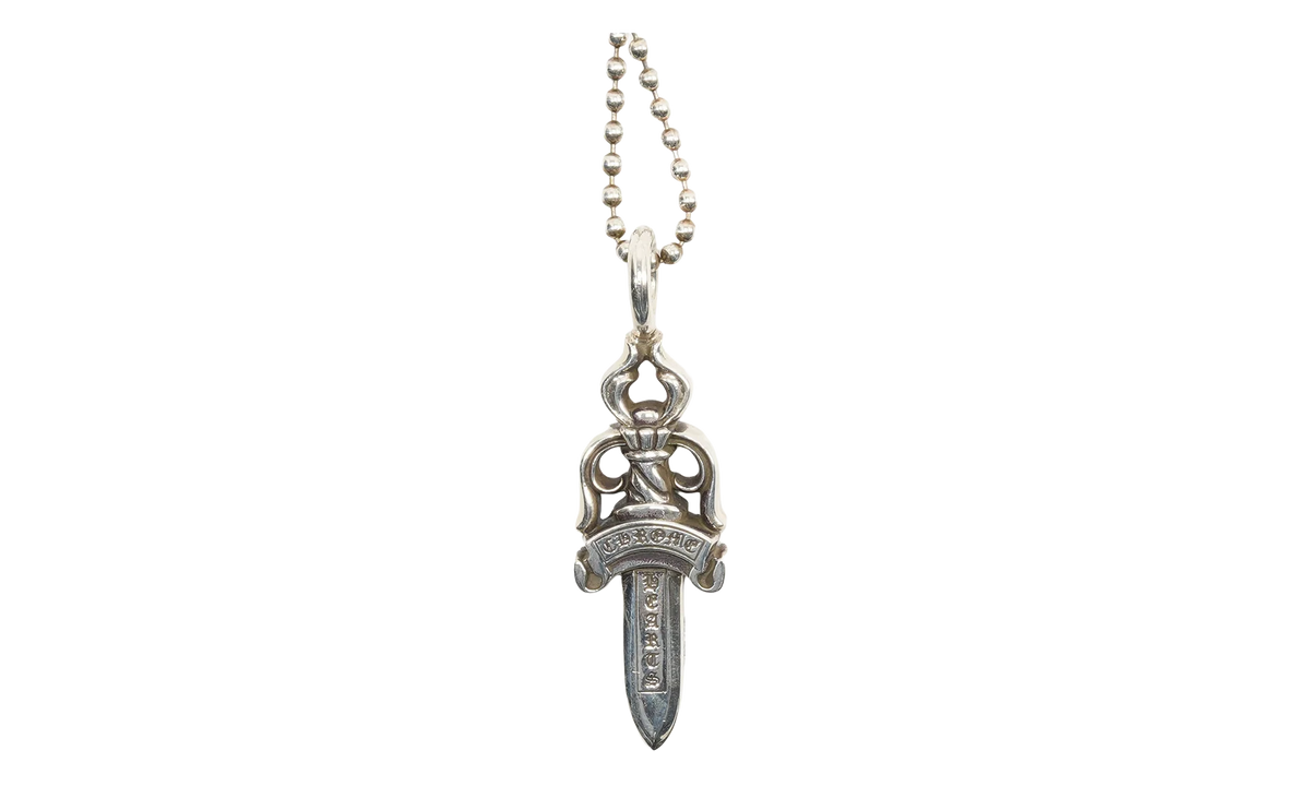 Ball Chain with Dagger Pendant "Silver" CHRM0747