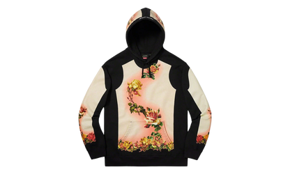 Jean Paul Gaultier® Floral Print Hoodie "SS19 - Black" SU26927