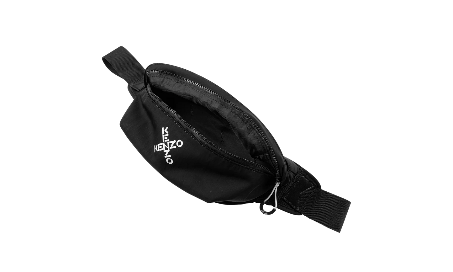 Sport Logo Printed Belt Bag "Black/White" 5SA221 F21 99