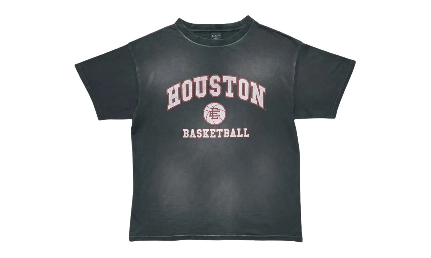 EE College Houston Tee "Washed Black" EE140