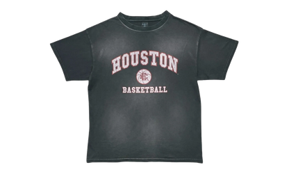 EE College Houston Tee "Washed Black" EE140