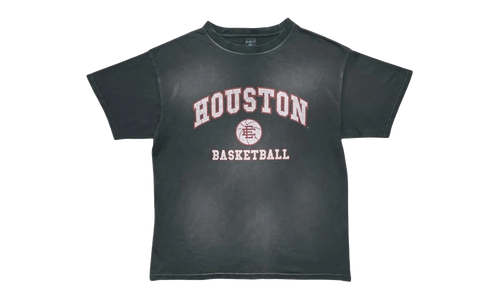 EE College Houston Tee "Washed Black" EE140