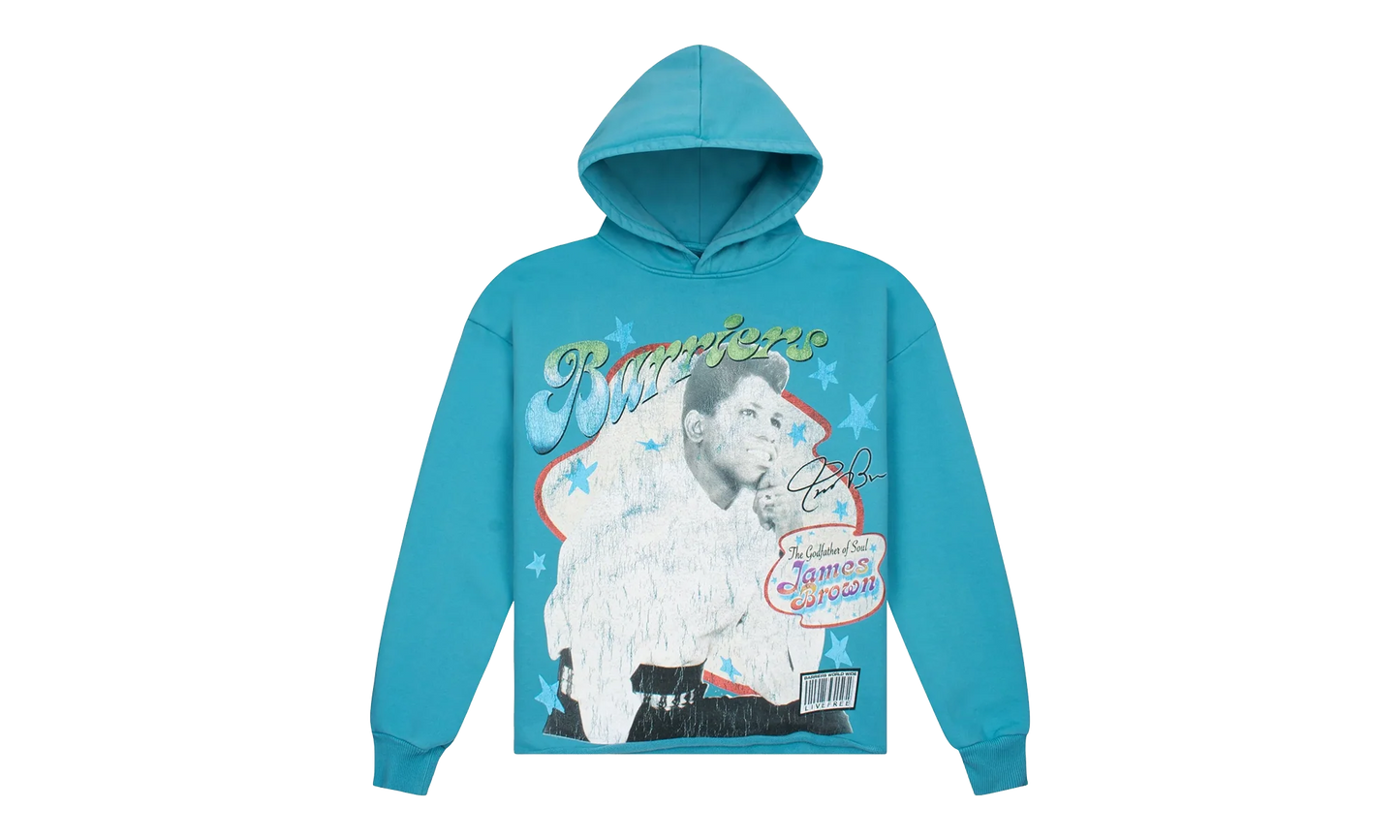 James Brown Ponder Hoodie "Teal" BAR12