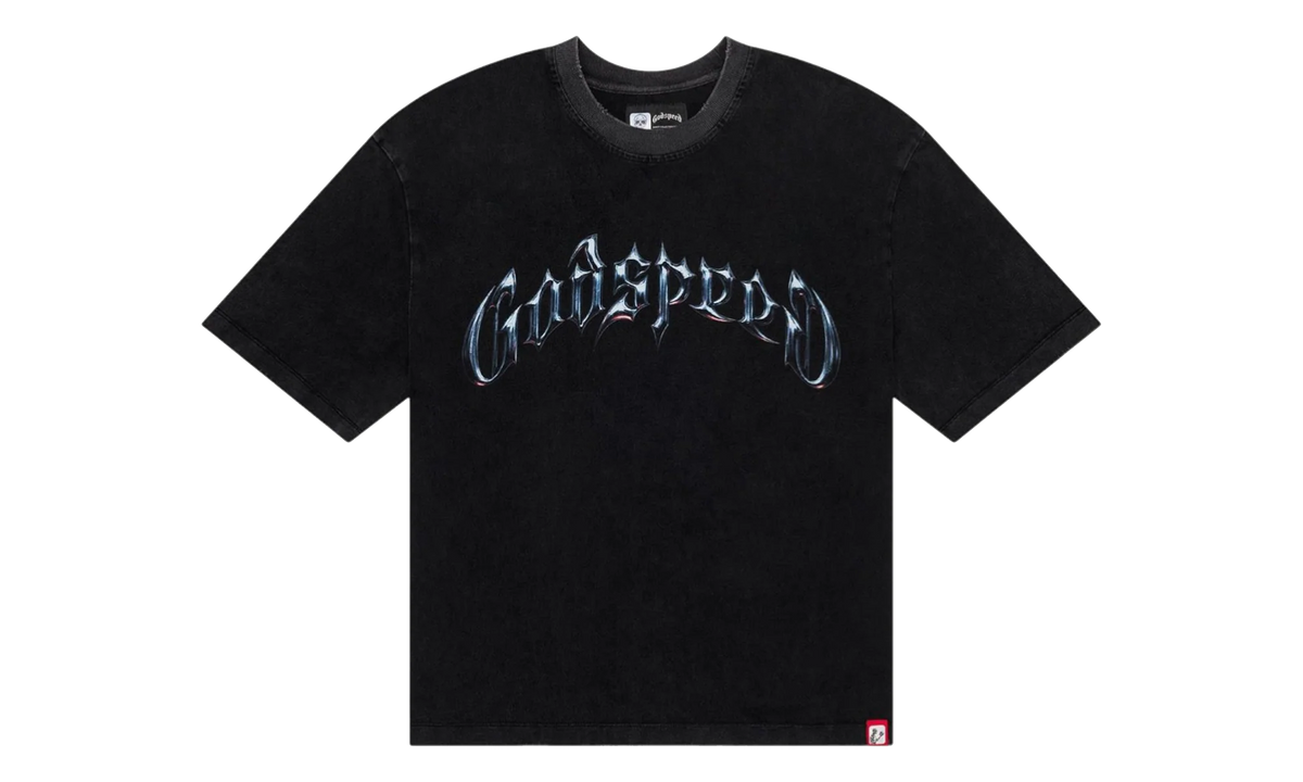 Symmetrical Logo T-Shirt "Black Wash" GS144