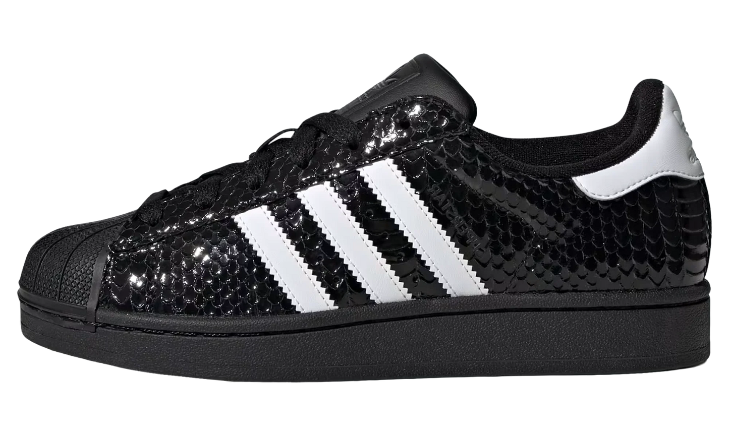 Superstar II WMNS "Patent Snakeskin - Black White" KH9019
