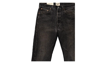 LA FLARE DENIM PANTS "Black" GD078