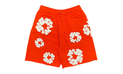 The Cotton Wreath Sweat Shorts "Orange" DT293