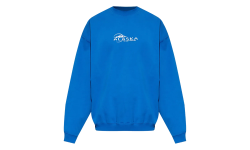 Alaska Tourist Sweatshirt "Blue" ME76CW255A BLUE