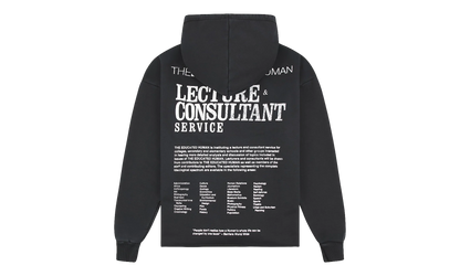 Educated Human Hoodie "Black" BAR34