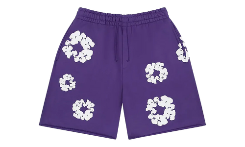 Cotton Wreath Sweatshorts "Purple" DT536