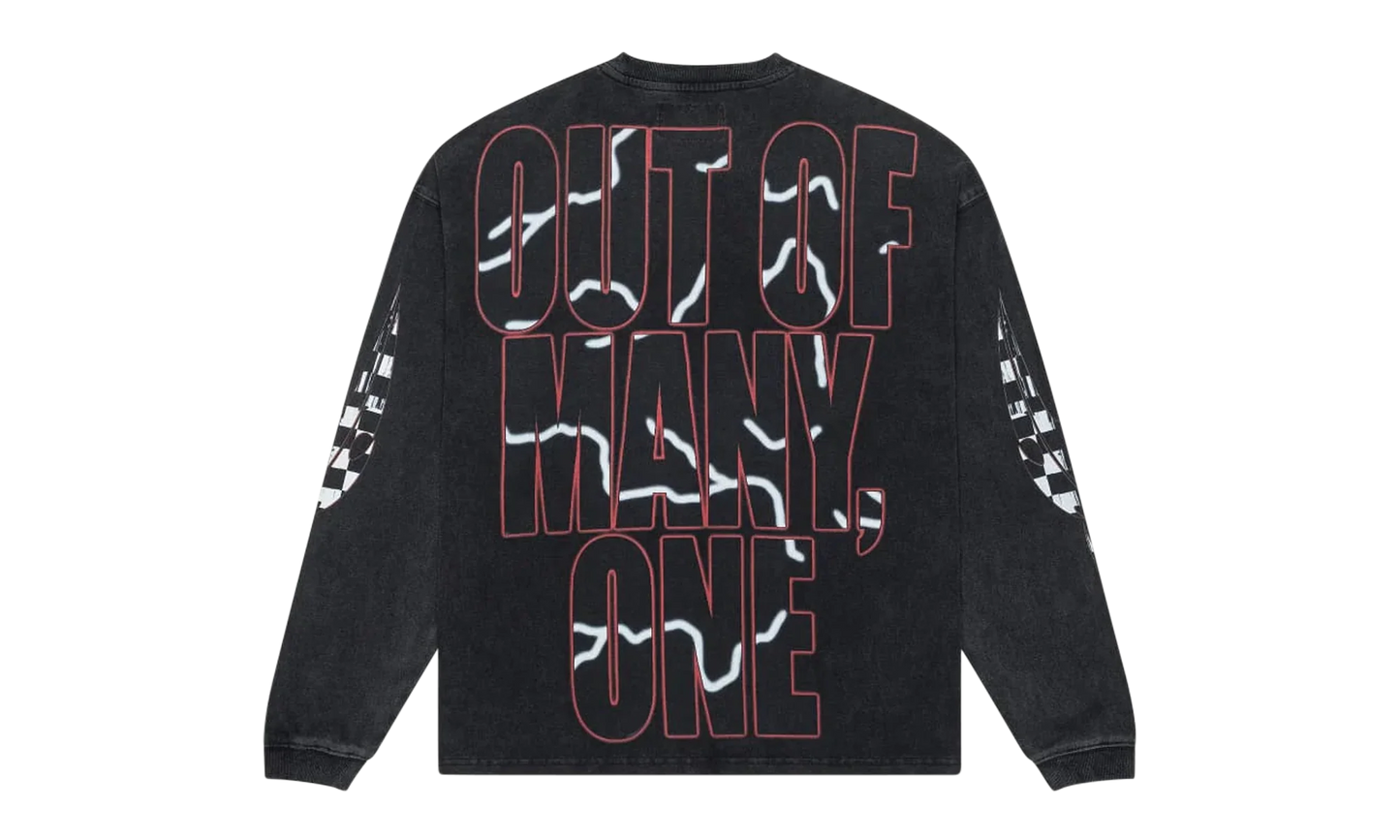 Racer Goldie L/S T-Shirt "Black Wash" OJJYJMF6