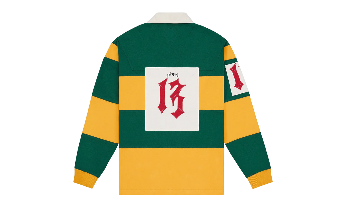 Classic Field Rugby Shirt "Green / Yellow" AK1JVHGL