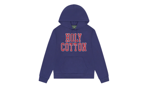 Holy Cotton Pullover Hoodie "Navy" DT584