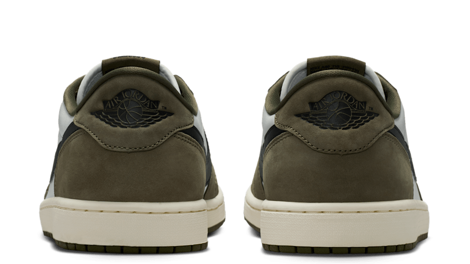 1 Retro Low Medium Olive Summit White Sail Black