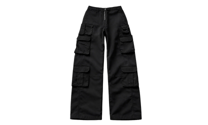 Allyn Nylon Mid Rise Cargo Pants WMNS "Black" KITH97