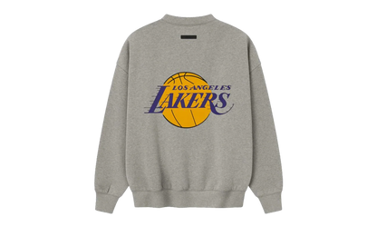 LAKERS SPORTS FIT CREWNECK SWEATSHIRT "CONCRETE HEATHER" 192NB256505F