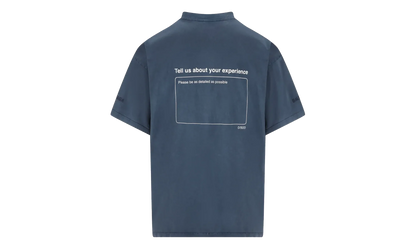 Twisted Crew Neck T-Shirt "Washed Navy" 850403 TTVL2 8806