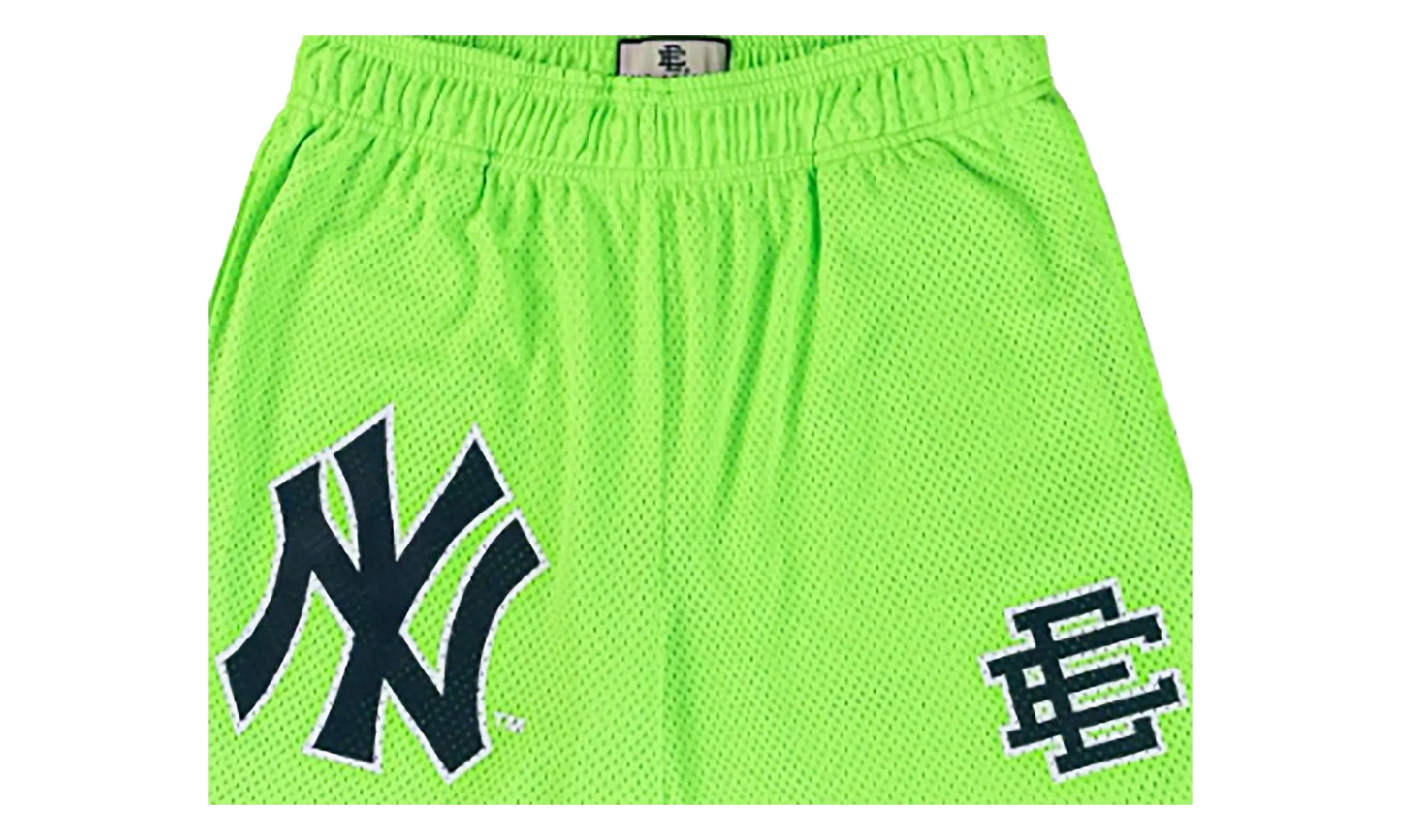 EE Basic Shorts "New York Yankees - Neon Green" EE207