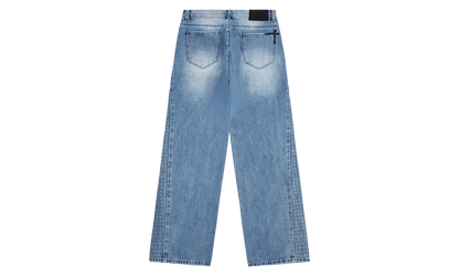 Zed Straight Leg Jeans "Glacier Blue 3D Cross" MEXOD1249 J2118GBDCS