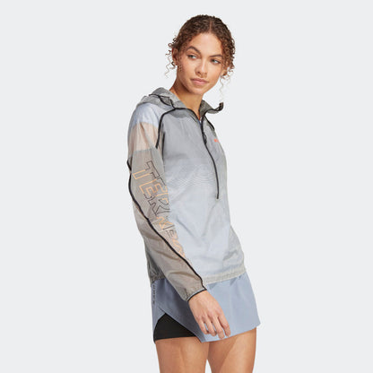Women's adidas TERREX Agravic Windweave Pro Trail Running Windbreaker