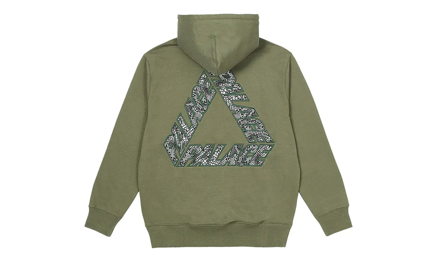 P-3 Snake Applique Hood "Olive" p0100
